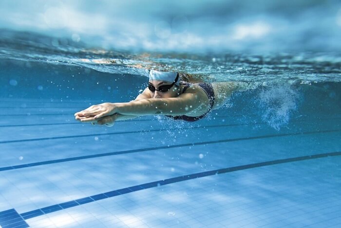 Bơi lội giúp tăng chiều cao nhanh chóng